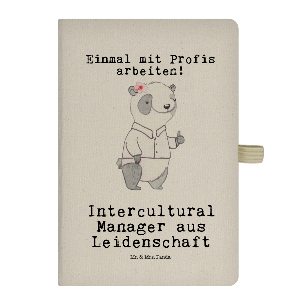 Baumwoll Notizbuch Intercultural Manager aus Leidenschaft Notizen, Eintragebuch, Tagebuch, Notizblock, Adressbuch, Journal, Kladde, Skizzenbuch, Notizheft, Schreibbuch, Schreibheft, Beruf, Ausbildung, Jubiläum, Abschied, Rente, Kollege, Kollegin, Geschenk, Schenken, Arbeitskollege, Mitarbeiter, Firma, Danke, Dankeschön