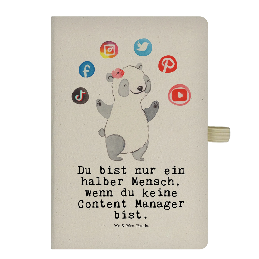 Baumwoll Notizbuch Content Manager mit Herz Notizen, Eintragebuch, Tagebuch, Notizblock, Adressbuch, Journal, Kladde, Skizzenbuch, Notizheft, Schreibbuch, Schreibheft, Beruf, Ausbildung, Jubiläum, Abschied, Rente, Kollege, Kollegin, Geschenk, Schenken, Arbeitskollege, Mitarbeiter, Firma, Danke, Dankeschön