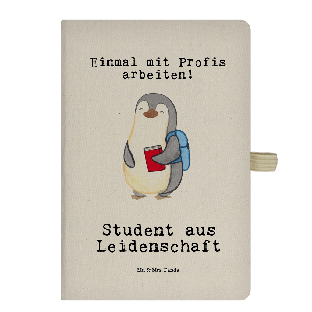 DIN A6 Baumwoll Notizbuch Student aus Leidenschaft Notizen, Eintragebuch, Tagebuch, Notizblock, Adressbuch, Journal, Kladde, Skizzenbuch, Notizheft, Schreibbuch, Schreibheft, Beruf, Ausbildung, Jubiläum, Abschied, Rente, Kollege, Kollegin, Geschenk, Schenken, Arbeitskollege, Mitarbeiter, Firma, Danke, Dankeschön