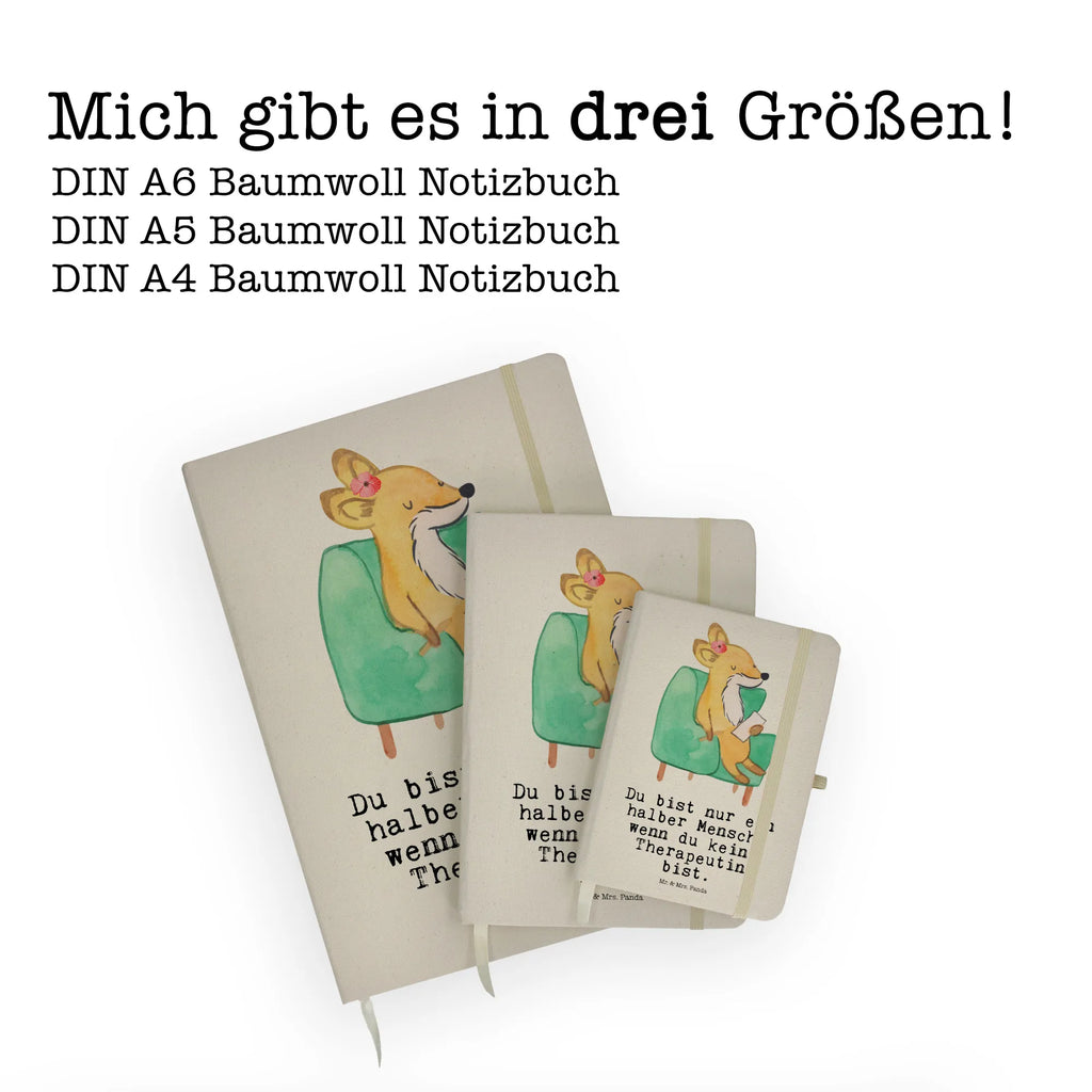 Baumwoll Notizbuch Therapeutin Herz Notizen, Eintragebuch, Tagebuch, Notizblock, Adressbuch, Journal, Kladde, Skizzenbuch, Notizheft, Schreibbuch, Schreibheft, Beruf, Ausbildung, Jubiläum, Abschied, Rente, Kollege, Kollegin, Geschenk, Schenken, Arbeitskollege, Mitarbeiter, Firma, Danke, Dankeschön