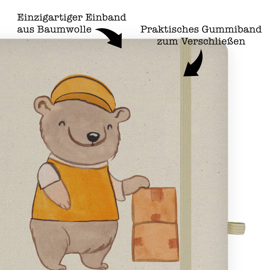 Baumwoll Notizbuch Lagerarbeiter mit Herz Notizen, Eintragebuch, Tagebuch, Notizblock, Adressbuch, Journal, Kladde, Skizzenbuch, Notizheft, Schreibbuch, Schreibheft, Beruf, Ausbildung, Jubiläum, Abschied, Rente, Kollege, Kollegin, Geschenk, Schenken, Arbeitskollege, Mitarbeiter, Firma, Danke, Dankeschön, Lagerarbeiter, Fachlagerist, Lagerist, Lagerverwalter