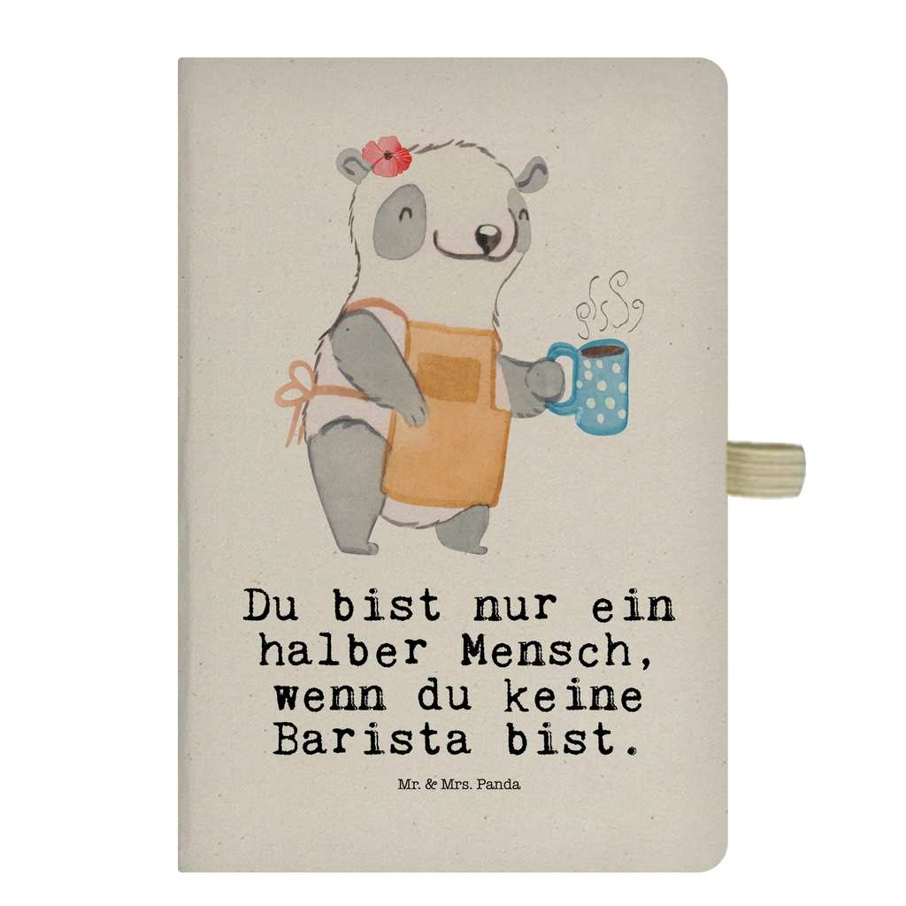 Baumwoll Notizbuch Barista mit Herz Notizen, Eintragebuch, Tagebuch, Notizblock, Adressbuch, Journal, Kladde, Skizzenbuch, Notizheft, Schreibbuch, Schreibheft, Beruf, Ausbildung, Jubiläum, Abschied, Rente, Kollege, Kollegin, Geschenk, Schenken, Arbeitskollege, Mitarbeiter, Firma, Danke, Dankeschön, Barista, Eröffnung Cafe, Kaffee