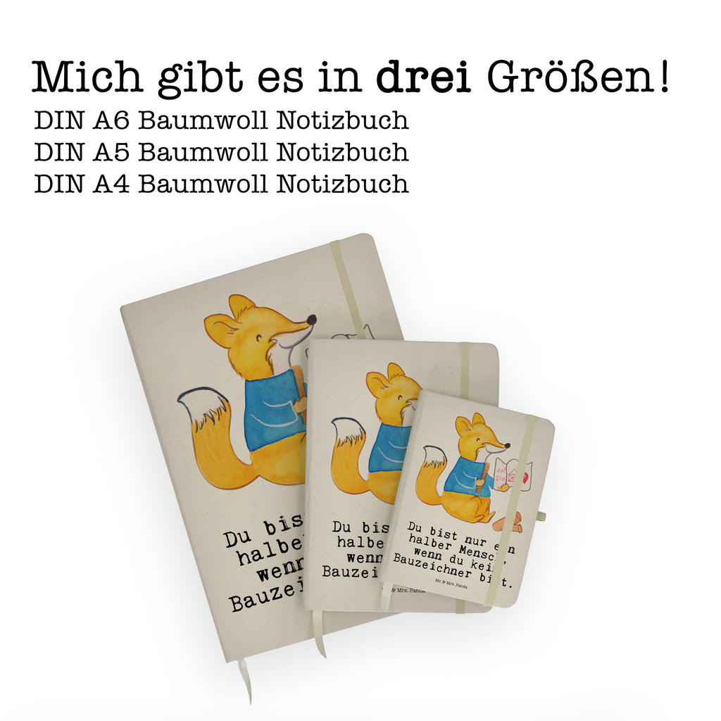 Baumwoll Notizbuch Bauzeichner mit Herz Notizen, Eintragebuch, Tagebuch, Notizblock, Adressbuch, Journal, Kladde, Skizzenbuch, Notizheft, Schreibbuch, Schreibheft, Beruf, Ausbildung, Jubiläum, Abschied, Rente, Kollege, Kollegin, Geschenk, Schenken, Arbeitskollege, Mitarbeiter, Firma, Danke, Dankeschön