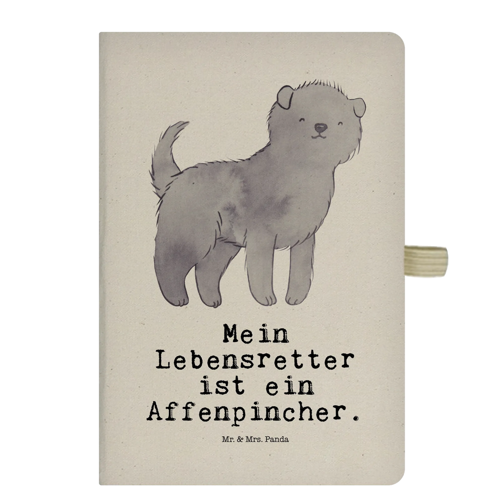 Baumwoll Notizbuch Affenpincher Lebensretter Notizen, Eintragebuch, Tagebuch, Notizblock, Adressbuch, Journal, Kladde, Skizzenbuch, Notizheft, Schreibbuch, Schreibheft, Hund, Hunderasse, Rassehund, Hundebesitzer, Geschenk, Tierfreund, Schenken, Welpe, Affenpincher