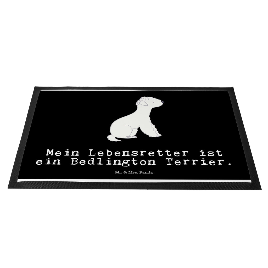 Fußmatte Bedlington Terrier Lebensretter Türvorleger, Schmutzmatte, Fußabtreter, Matte, Schmutzfänger, Fußabstreifer, Schmutzfangmatte, Türmatte, Motivfußmatte, Haustürmatte, Vorleger, Fussmatten, Fußmatten, Gummimatte, Fußmatte außen, Fußmatte innen, Fussmatten online, Gummi Matte, Sauberlaufmatte, Fußmatte waschbar, Fußmatte outdoor, Schmutzfangmatte waschbar, Eingangsteppich, Fußabstreifer außen, Fußabtreter außen, Schmutzfangteppich, Fußmatte außen wetterfest, Hund, Hunderasse, Rassehund, Hundebesitzer, Geschenk, Tierfreund, Schenken, Welpe, Bedlington Terrier, Terrier