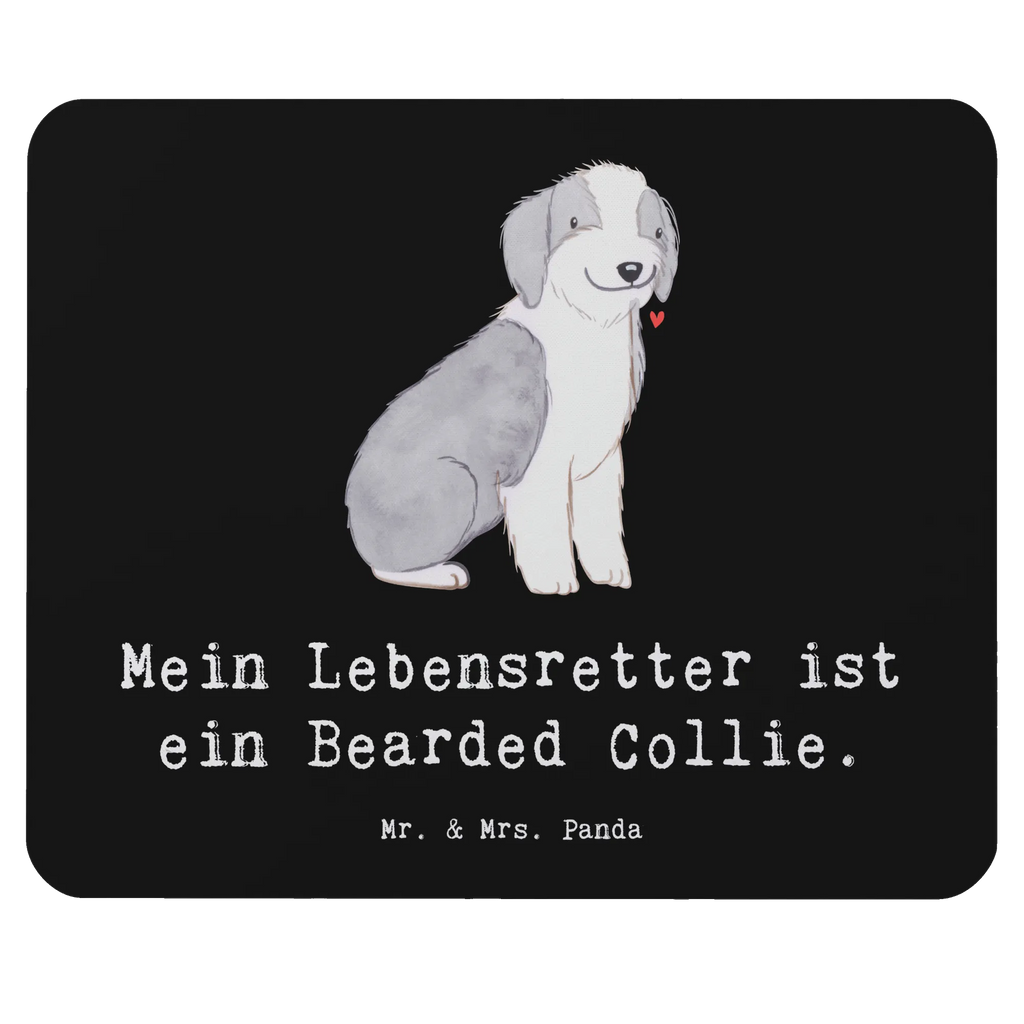 Mauspad Bearded Collie Lebensretter Mousepad, Computer zubehör, Büroausstattung, PC Zubehör, Arbeitszimmer, Mauspad, Einzigartiges Mauspad, Designer Mauspad, Mausunterlage, Mauspad Büro, Hund, Hunderasse, Rassehund, Hundebesitzer, Geschenk, Tierfreund, Schenken, Welpe, Bearded Collie, britischer Hütehund