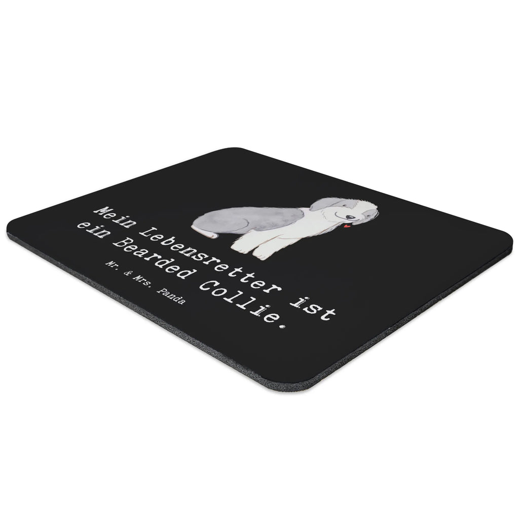 Mauspad Bearded Collie Lebensretter Mousepad, Computer zubehör, Büroausstattung, PC Zubehör, Arbeitszimmer, Mauspad, Einzigartiges Mauspad, Designer Mauspad, Mausunterlage, Mauspad Büro, Hund, Hunderasse, Rassehund, Hundebesitzer, Geschenk, Tierfreund, Schenken, Welpe, Bearded Collie, britischer Hütehund