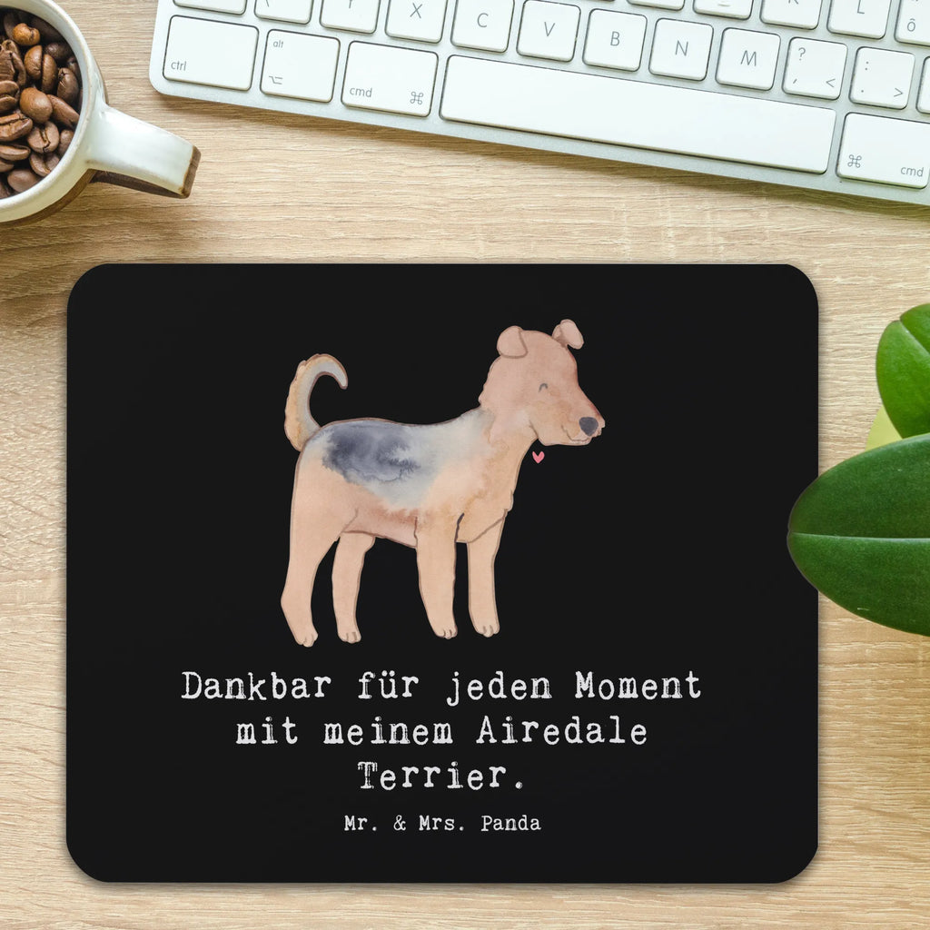 Mauspad Airedale Terrier Moment Mousepad, Computer zubehör, Büroausstattung, PC Zubehör, Arbeitszimmer, Mauspad, Einzigartiges Mauspad, Designer Mauspad, Mausunterlage, Mauspad Büro, Hund, Hunderasse, Rassehund, Hundebesitzer, Geschenk, Tierfreund, Schenken, Welpe, Airedale Terrier