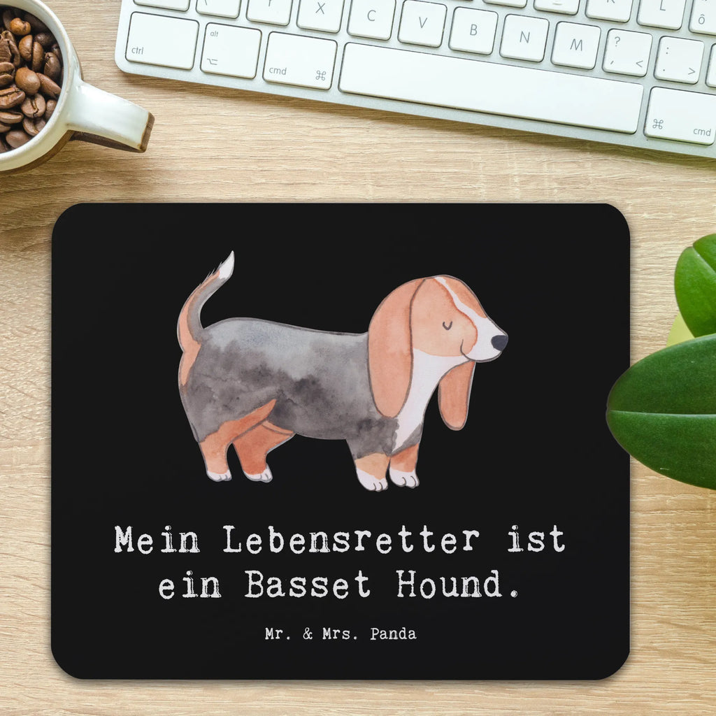 Mauspad Basset Hound Lebensretter Mousepad, Computer zubehör, Büroausstattung, PC Zubehör, Arbeitszimmer, Mauspad, Einzigartiges Mauspad, Designer Mauspad, Mausunterlage, Mauspad Büro, Hund, Hunderasse, Rassehund, Hundebesitzer, Geschenk, Tierfreund, Schenken, Welpe, Basset Hound, Basset