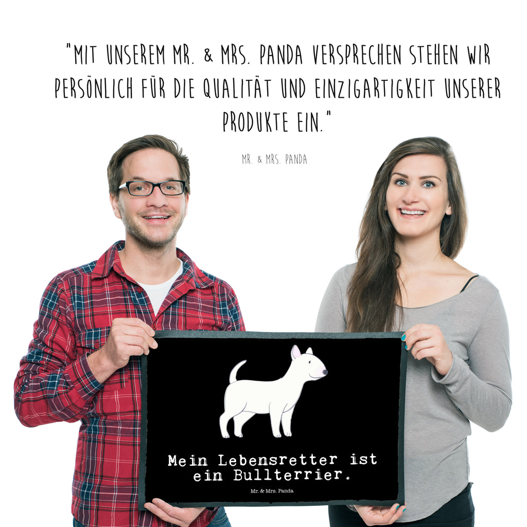 Fußmatte Bullterrier Lebensretter Türvorleger, Schmutzmatte, Fußabtreter, Matte, Schmutzfänger, Fußabstreifer, Schmutzfangmatte, Türmatte, Motivfußmatte, Haustürmatte, Vorleger, Fussmatten, Fußmatten, Gummimatte, Fußmatte außen, Fußmatte innen, Fussmatten online, Gummi Matte, Sauberlaufmatte, Fußmatte waschbar, Fußmatte outdoor, Schmutzfangmatte waschbar, Eingangsteppich, Fußabstreifer außen, Fußabtreter außen, Schmutzfangteppich, Fußmatte außen wetterfest, Hund, Hunderasse, Rassehund, Hundebesitzer, Geschenk, Tierfreund, Schenken, Welpe, Bullterrier