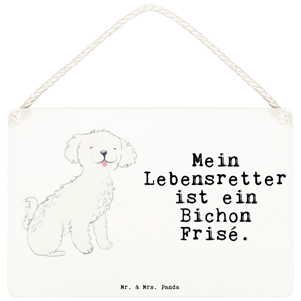 Deko Schild Bichon Frisé Lebensretter Dekoschild, Deko Schild, Schild, Tür Schild, Türschild, Holzschild, Wandschild, Wanddeko, Hund, Hunderasse, Rassehund, Hundebesitzer, Geschenk, Tierfreund, Schenken, Welpe, Bichon Frisé