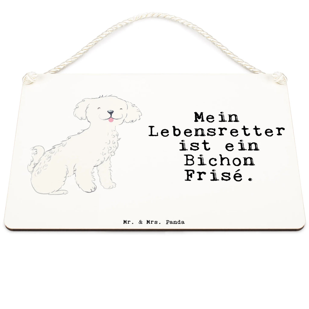 Deko Schild Bichon Frisé Lebensretter Dekoschild, Deko Schild, Schild, Tür Schild, Türschild, Holzschild, Wandschild, Wanddeko, Hund, Hunderasse, Rassehund, Hundebesitzer, Geschenk, Tierfreund, Schenken, Welpe, Bichon Frisé