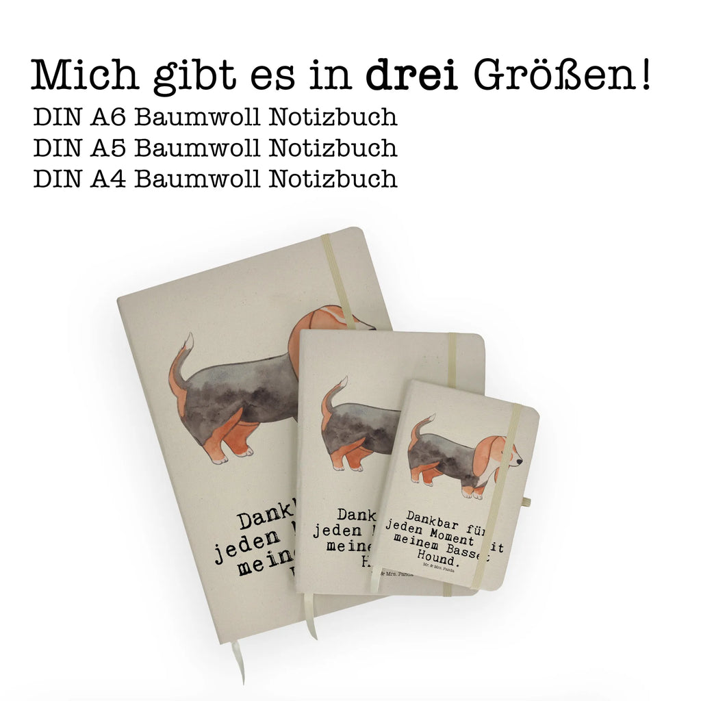 Baumwoll Notizbuch Basset Hound Moment Notizen, Eintragebuch, Tagebuch, Notizblock, Adressbuch, Journal, Kladde, Skizzenbuch, Notizheft, Schreibbuch, Schreibheft, Hund, Hunderasse, Rassehund, Hundebesitzer, Geschenk, Tierfreund, Schenken, Welpe, Basset Hound, Basset