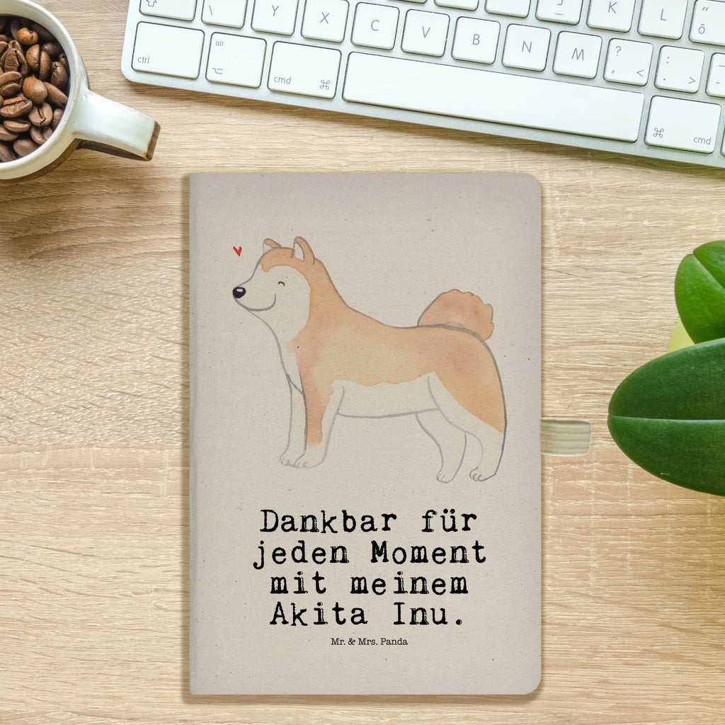 Baumwoll Notizbuch Akita Inu Moment Notizen, Eintragebuch, Tagebuch, Notizblock, Adressbuch, Journal, Kladde, Skizzenbuch, Notizheft, Schreibbuch, Schreibheft, Hund, Hunderasse, Rassehund, Hundebesitzer, Geschenk, Tierfreund, Schenken, Welpe, Akita Ken, Japanischer Akita, Akita-Inu, Akita Inu