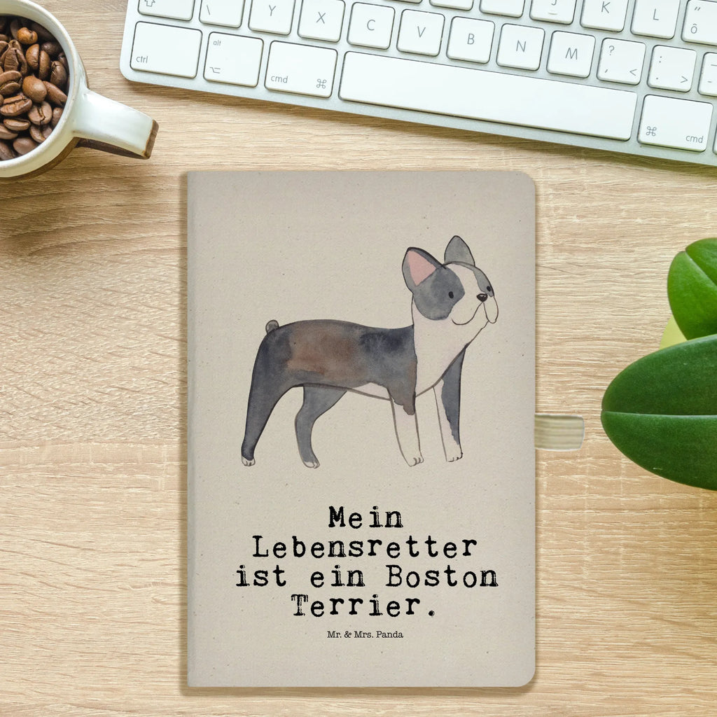 Baumwoll Notizbuch Boston Terrier Lebensretter Notizen, Eintragebuch, Tagebuch, Notizblock, Adressbuch, Journal, Kladde, Skizzenbuch, Notizheft, Schreibbuch, Schreibheft, Hund, Hunderasse, Rassehund, Hundebesitzer, Geschenk, Tierfreund, Schenken, Welpe, Boston Terrier