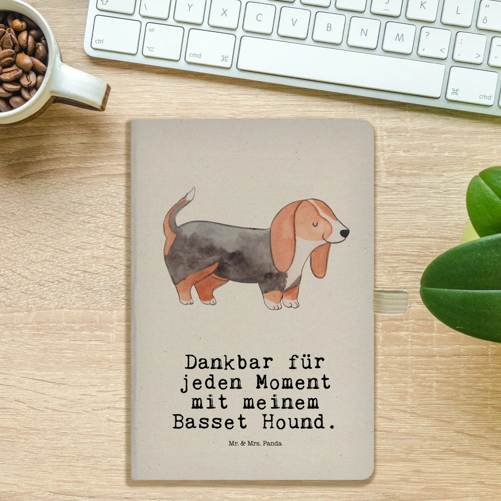 Baumwoll Notizbuch Basset Hound Moment Notizen, Eintragebuch, Tagebuch, Notizblock, Adressbuch, Journal, Kladde, Skizzenbuch, Notizheft, Schreibbuch, Schreibheft, Hund, Hunderasse, Rassehund, Hundebesitzer, Geschenk, Tierfreund, Schenken, Welpe, Basset Hound, Basset