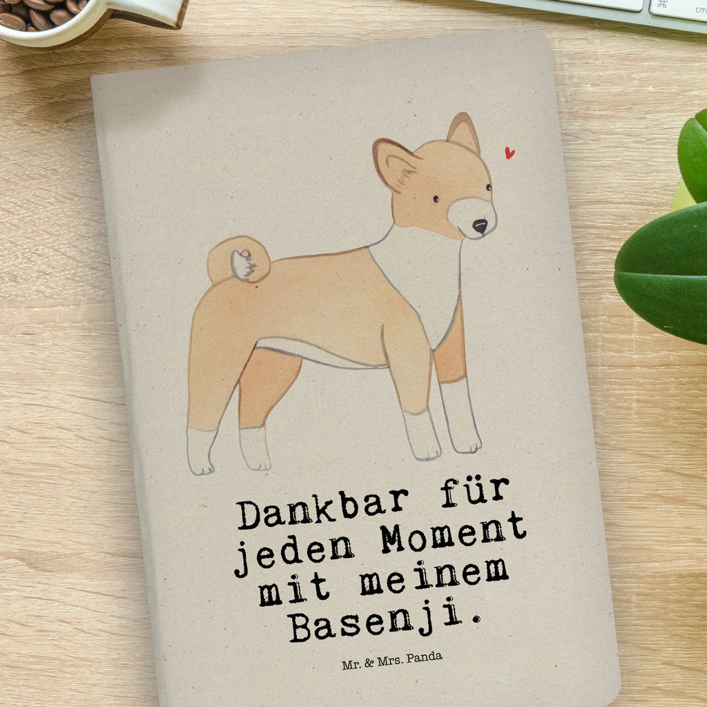 Baumwoll Notizbuch Basenji Moment Notizen, Eintragebuch, Tagebuch, Notizblock, Adressbuch, Journal, Kladde, Skizzenbuch, Notizheft, Schreibbuch, Schreibheft, Hund, Hunderasse, Rassehund, Hundebesitzer, Geschenk, Tierfreund, Schenken, Welpe, Kongo-Terrier, Basenji