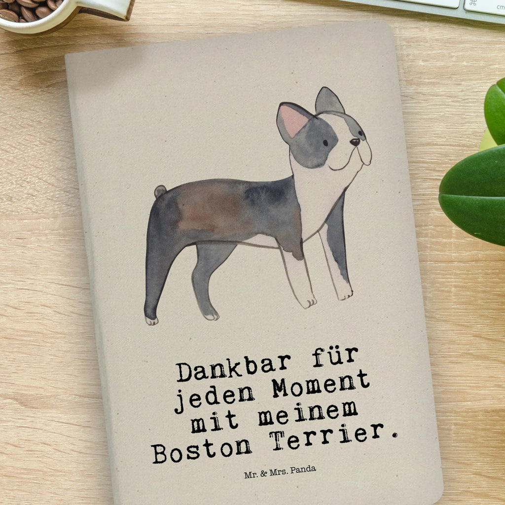 Baumwoll Notizbuch Boston Terrier Moment Notizen, Eintragebuch, Tagebuch, Notizblock, Adressbuch, Journal, Kladde, Skizzenbuch, Notizheft, Schreibbuch, Schreibheft, Hund, Hunderasse, Rassehund, Hundebesitzer, Geschenk, Tierfreund, Schenken, Welpe, Boston Terrier