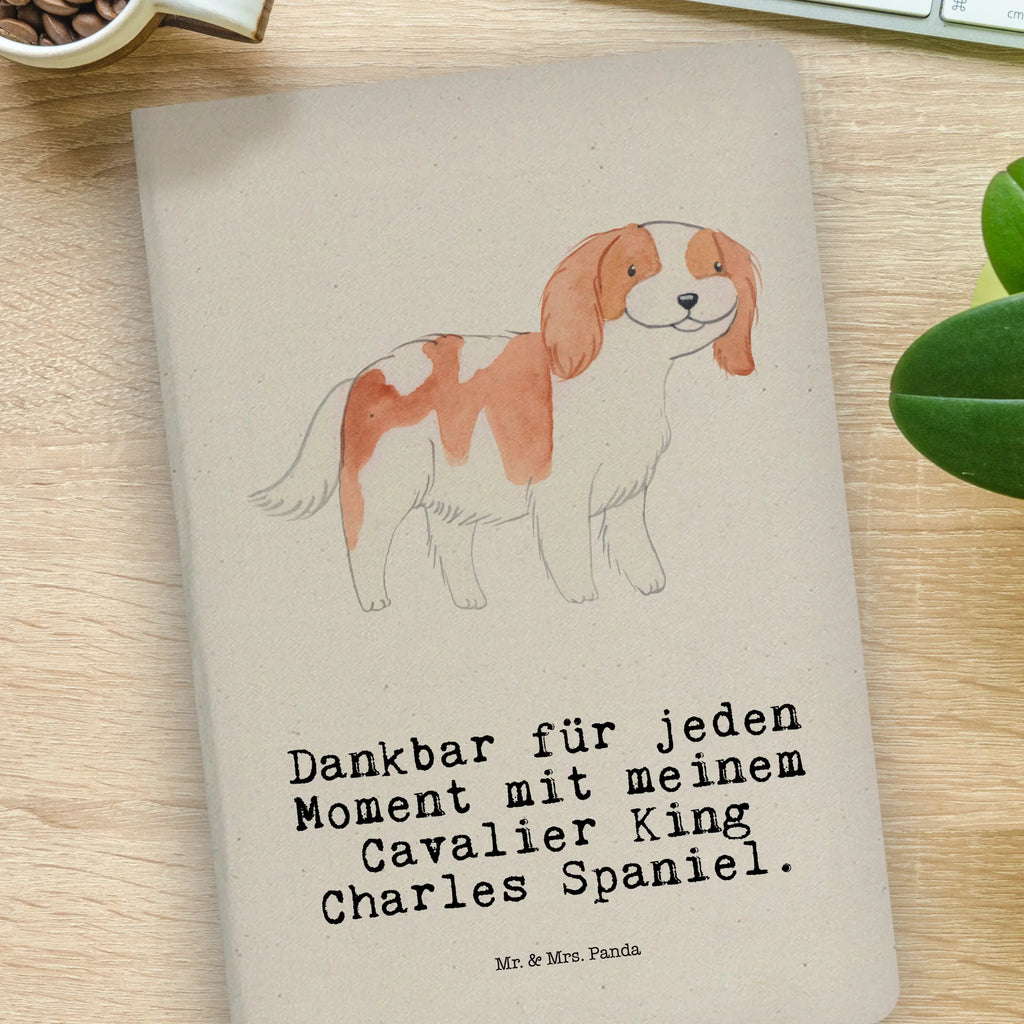 Baumwoll Notizbuch Cavalier King Charles Spaniel Moment Notizen, Eintragebuch, Tagebuch, Notizblock, Adressbuch, Journal, Kladde, Skizzenbuch, Notizheft, Schreibbuch, Schreibheft, Hund, Hunderasse, Rassehund, Hundebesitzer, Geschenk, Tierfreund, Schenken, Welpe, Cavalier King Charles Spaniel