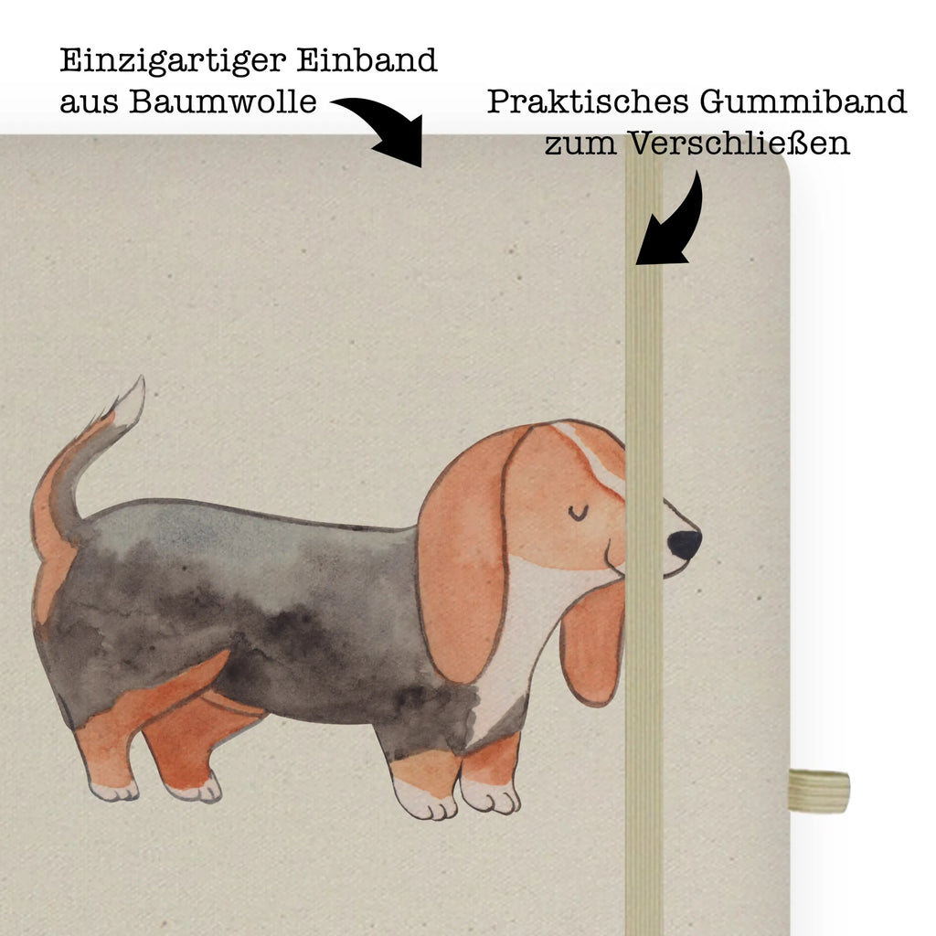 Baumwoll Notizbuch Basset Hound Lebensretter Notizen, Eintragebuch, Tagebuch, Notizblock, Adressbuch, Journal, Kladde, Skizzenbuch, Notizheft, Schreibbuch, Schreibheft, Hund, Hunderasse, Rassehund, Hundebesitzer, Geschenk, Tierfreund, Schenken, Welpe, Basset Hound, Basset