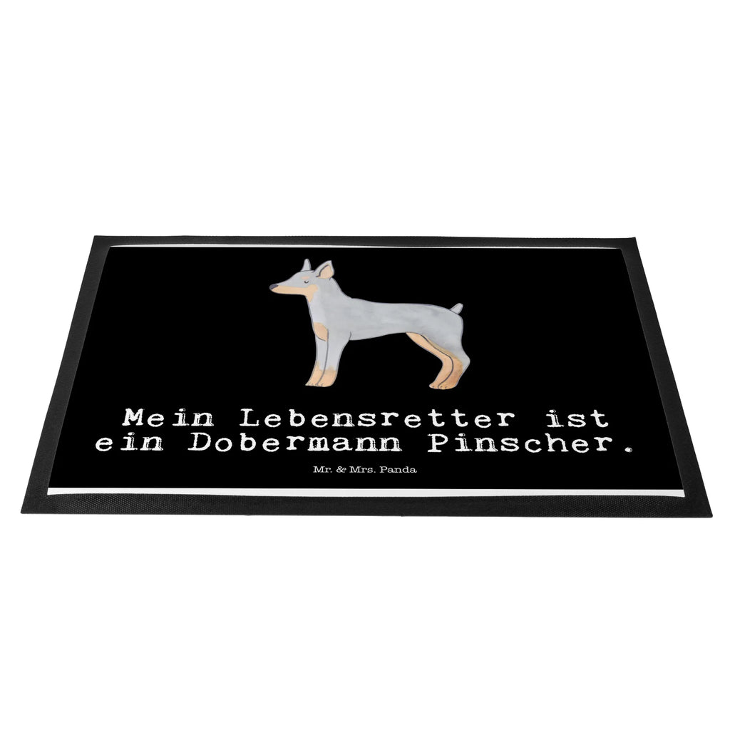 Fußmatte Dobermann Pinscher Lebensretter Türvorleger, Schmutzmatte, Fußabtreter, Matte, Schmutzfänger, Fußabstreifer, Schmutzfangmatte, Türmatte, Motivfußmatte, Haustürmatte, Vorleger, Fussmatten, Fußmatten, Gummimatte, Fußmatte außen, Fußmatte innen, Fussmatten online, Gummi Matte, Sauberlaufmatte, Fußmatte waschbar, Fußmatte outdoor, Schmutzfangmatte waschbar, Eingangsteppich, Fußabstreifer außen, Fußabtreter außen, Schmutzfangteppich, Fußmatte außen wetterfest, Hund, Hunderasse, Rassehund, Hundebesitzer, Geschenk, Tierfreund, Schenken, Welpe, Dobermann Pinscher