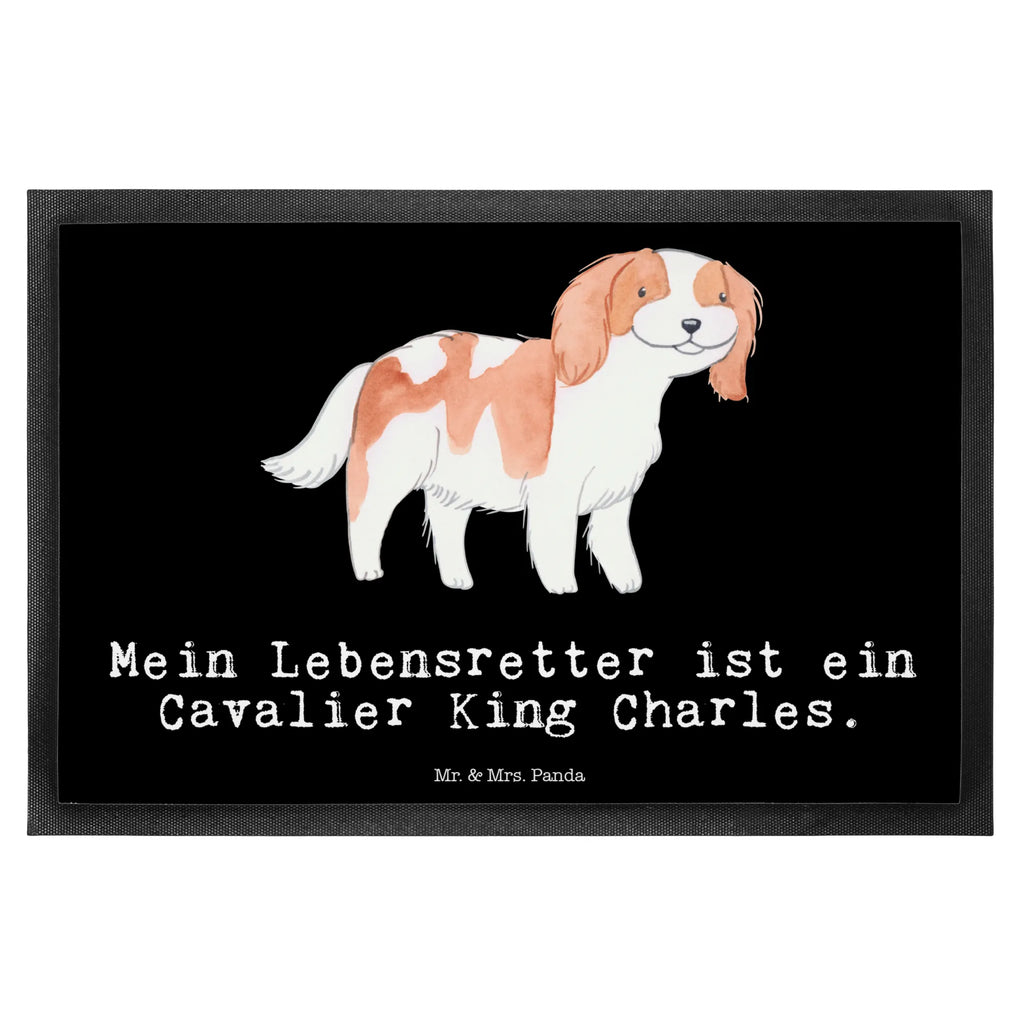 Fußmatte Cavalier King Charles Spaniel Lebensretter Türvorleger, Schmutzmatte, Fußabtreter, Matte, Schmutzfänger, Fußabstreifer, Schmutzfangmatte, Türmatte, Motivfußmatte, Haustürmatte, Vorleger, Fussmatten, Fußmatten, Gummimatte, Fußmatte außen, Fußmatte innen, Fussmatten online, Gummi Matte, Sauberlaufmatte, Fußmatte waschbar, Fußmatte outdoor, Schmutzfangmatte waschbar, Eingangsteppich, Fußabstreifer außen, Fußabtreter außen, Schmutzfangteppich, Fußmatte außen wetterfest, Hund, Hunderasse, Rassehund, Hundebesitzer, Geschenk, Tierfreund, Schenken, Welpe, Cavalier King Charles Spaniel