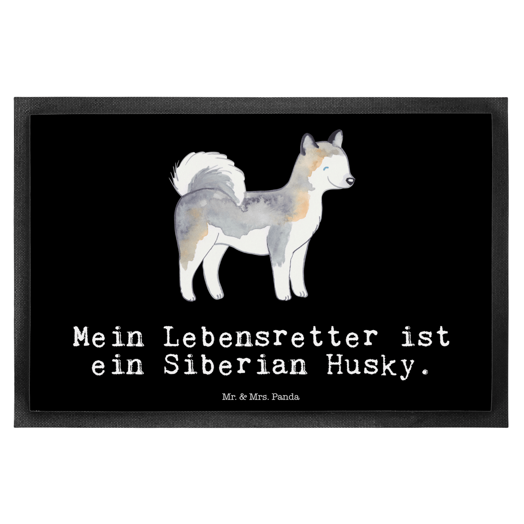 Fußmatte Siberian Husky Lebensretter Türvorleger, Schmutzmatte, Fußabtreter, Matte, Schmutzfänger, Fußabstreifer, Schmutzfangmatte, Türmatte, Motivfußmatte, Haustürmatte, Vorleger, Fussmatten, Fußmatten, Gummimatte, Fußmatte außen, Fußmatte innen, Fussmatten online, Gummi Matte, Sauberlaufmatte, Fußmatte waschbar, Fußmatte outdoor, Schmutzfangmatte waschbar, Eingangsteppich, Fußabstreifer außen, Fußabtreter außen, Schmutzfangteppich, Fußmatte außen wetterfest, Hund, Hunderasse, Rassehund, Hundebesitzer, Geschenk, Tierfreund, Schenken, Welpe, Siberian Husky