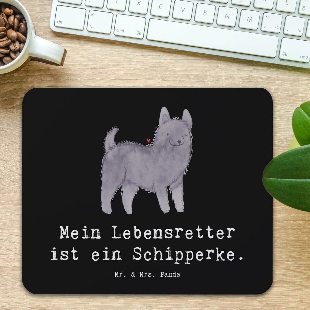 Mauspad Schipperke Lebensretter Mousepad, Computer zubehör, Büroausstattung, PC Zubehör, Arbeitszimmer, Mauspad, Einzigartiges Mauspad, Designer Mauspad, Mausunterlage, Mauspad Büro, Hund, Hunderasse, Rassehund, Hundebesitzer, Geschenk, Tierfreund, Schenken, Welpe, Schipperke, belgische Hunderasse