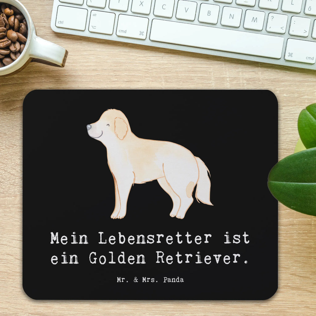 Mauspad Golden Retriever Lebensretter Mousepad, Computer zubehör, Büroausstattung, PC Zubehör, Arbeitszimmer, Mauspad, Einzigartiges Mauspad, Designer Mauspad, Mausunterlage, Mauspad Büro, Hund, Hunderasse, Rassehund, Hundebesitzer, Geschenk, Tierfreund, Schenken, Welpe, Golden Retriever, Goldie Hund