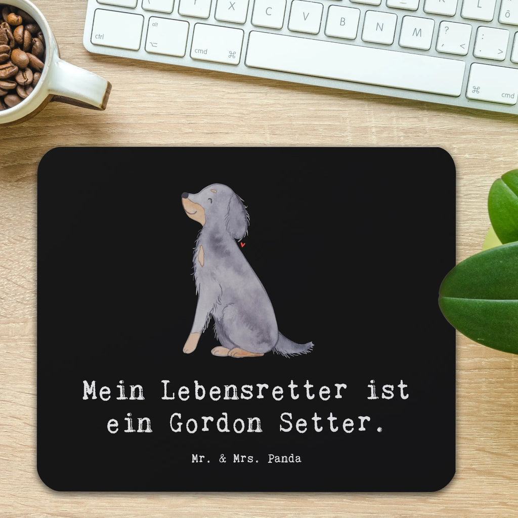 Mauspad Gordon Setter Lebensretter Mousepad, Computer zubehör, Büroausstattung, PC Zubehör, Arbeitszimmer, Mauspad, Einzigartiges Mauspad, Designer Mauspad, Mausunterlage, Mauspad Büro, Hund, Hunderasse, Rassehund, Hundebesitzer, Geschenk, Tierfreund, Schenken, Welpe, Gordon Shetter, Jagdhund