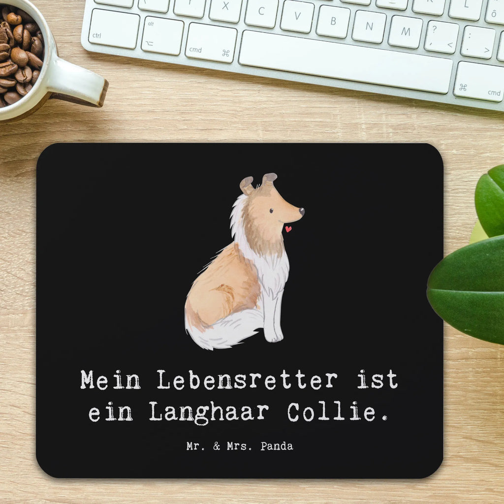 Mauspad Langhaar Collie Lebensretter Mousepad, Computer zubehör, Büroausstattung, PC Zubehör, Arbeitszimmer, Mauspad, Einzigartiges Mauspad, Designer Mauspad, Mausunterlage, Mauspad Büro, Hund, Hunderasse, Rassehund, Hundebesitzer, Geschenk, Tierfreund, Schenken, Welpe, Langhaar Collie, britischer Hütehund