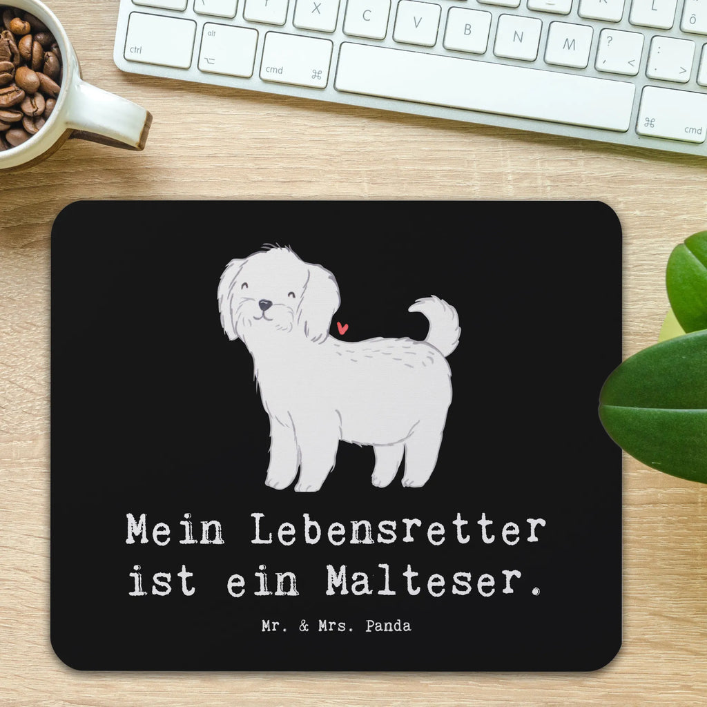 Mauspad Malteser Lebensretter Mousepad, Computer zubehör, Büroausstattung, PC Zubehör, Arbeitszimmer, Mauspad, Einzigartiges Mauspad, Designer Mauspad, Mausunterlage, Mauspad Büro, Hund, Hunderasse, Rassehund, Hundebesitzer, Geschenk, Tierfreund, Schenken, Welpe, Malteser