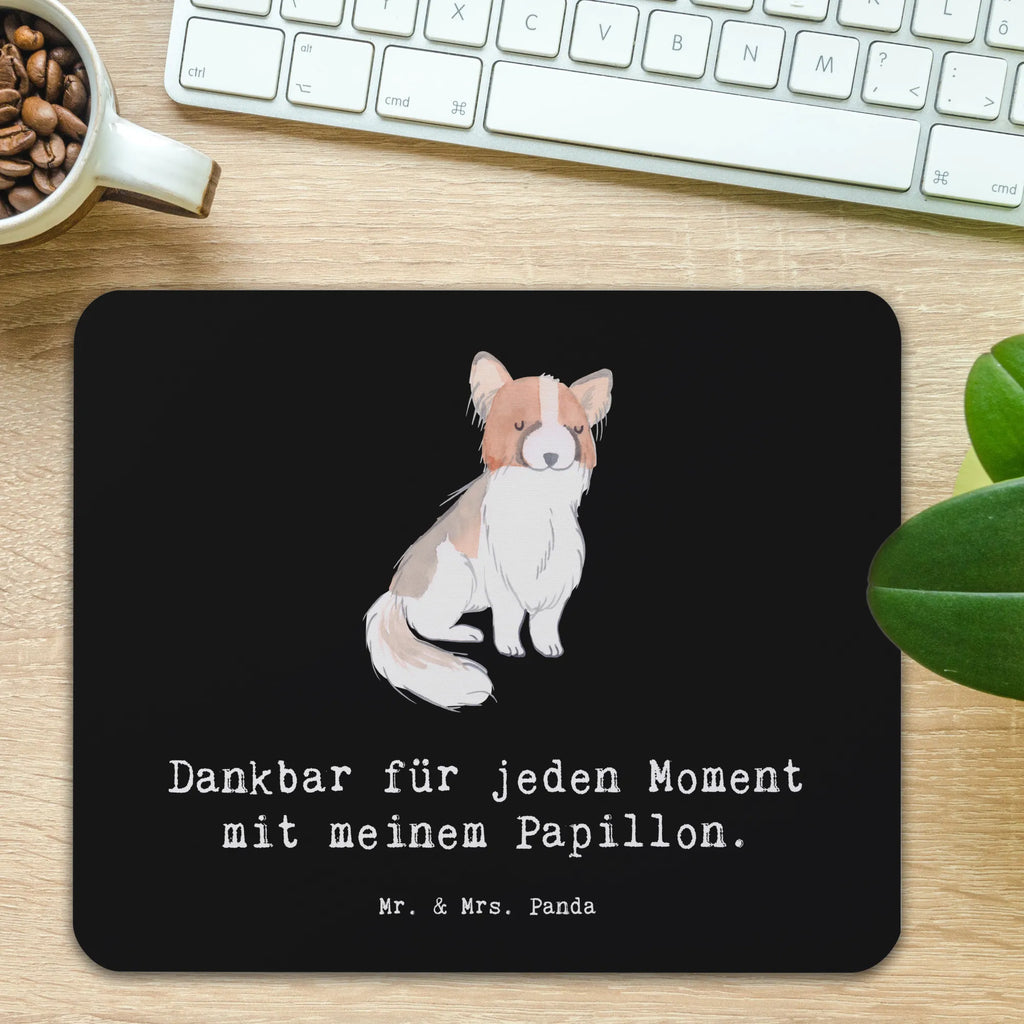 Mauspad Papillon Moment Mousepad, Computer zubehör, Büroausstattung, PC Zubehör, Arbeitszimmer, Mauspad, Einzigartiges Mauspad, Designer Mauspad, Mausunterlage, Mauspad Büro, Hund, Hunderasse, Rassehund, Hundebesitzer, Geschenk, Tierfreund, Schenken, Welpe, Kontinentaler Zwergspaniel, Papillon