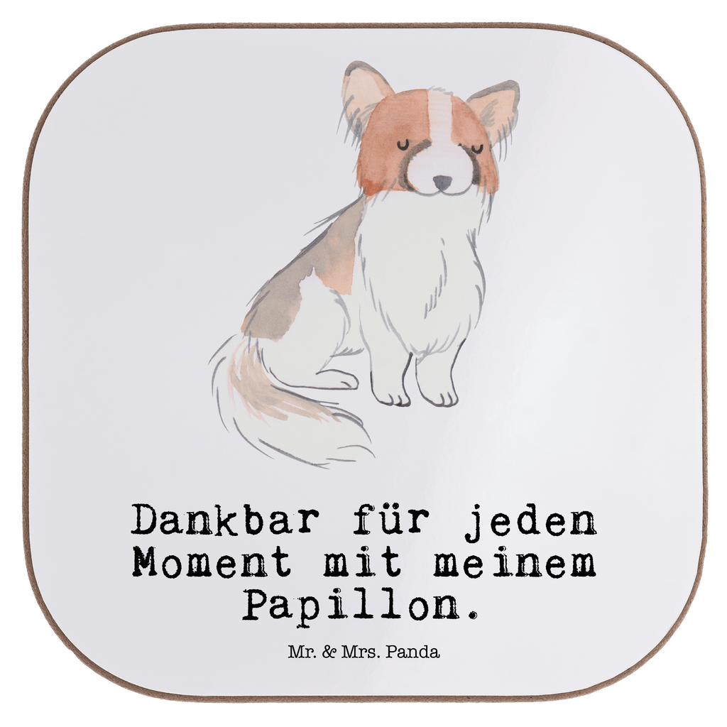 Quadratische Untersetzer Papillon Moment Untersetzer, Bierdeckel, Glasuntersetzer, Untersetzer Gläser, Getränkeuntersetzer, Untersetzer aus Holz, Untersetzer für Gläser, Korkuntersetzer, Untersetzer Holz, Holzuntersetzer, Tassen Untersetzer, Untersetzer Design, Hund, Hunderasse, Rassehund, Hundebesitzer, Geschenk, Tierfreund, Schenken, Welpe, Kontinentaler Zwergspaniel, Papillon