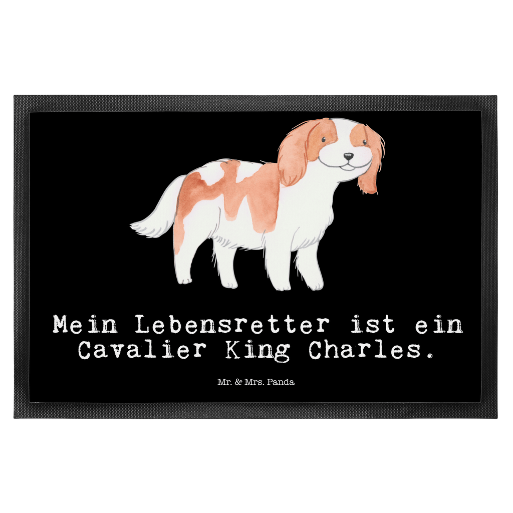 Fußmatte Cavalier King Charles Spaniel Lebensretter Türvorleger, Schmutzmatte, Fußabtreter, Matte, Schmutzfänger, Fußabstreifer, Schmutzfangmatte, Türmatte, Motivfußmatte, Haustürmatte, Vorleger, Fussmatten, Fußmatten, Gummimatte, Fußmatte außen, Fußmatte innen, Fussmatten online, Gummi Matte, Sauberlaufmatte, Fußmatte waschbar, Fußmatte outdoor, Schmutzfangmatte waschbar, Eingangsteppich, Fußabstreifer außen, Fußabtreter außen, Schmutzfangteppich, Fußmatte außen wetterfest, Hund, Hunderasse, Rassehund, Hundebesitzer, Geschenk, Tierfreund, Schenken, Welpe, Cavalier King Charles Spaniel