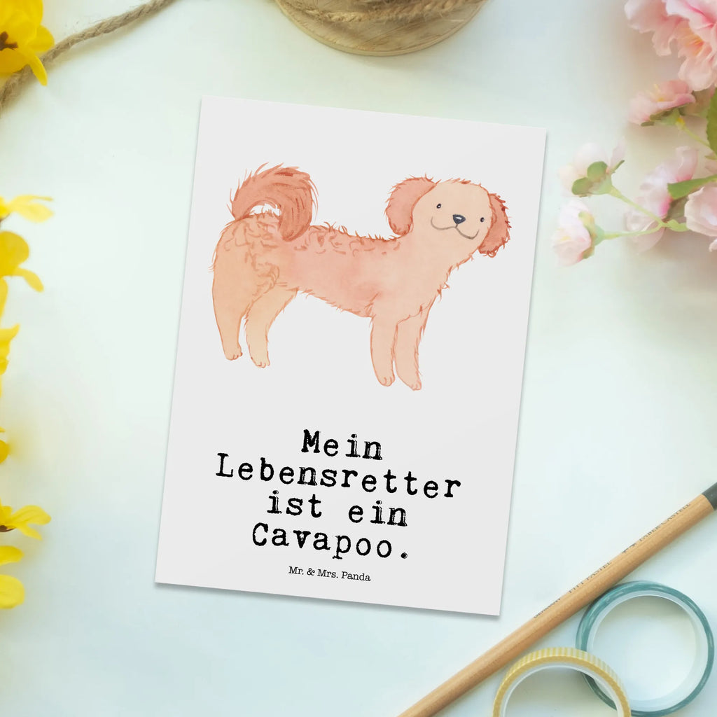 Postkarte Cavapoo Lebensretter Postkarte, Karte, Geschenkkarte, Grußkarte, Einladung, Ansichtskarte, Geburtstagskarte, Einladungskarte, Dankeskarte, Ansichtskarten, Einladung Geburtstag, Einladungskarten Geburtstag, Hund, Hunderasse, Rassehund, Hundebesitzer, Geschenk, Tierfreund, Schenken, Welpe, Cavapoo, Cavoodle