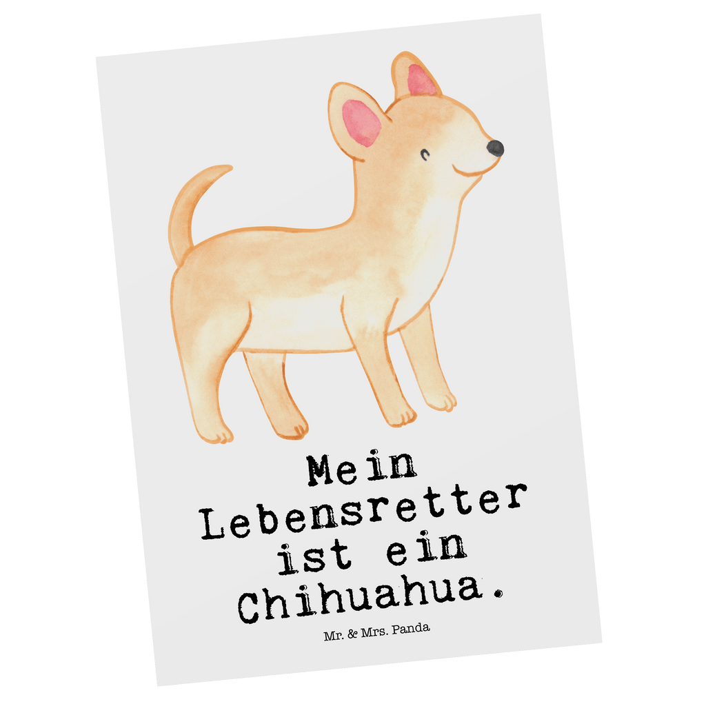 Postkarte Chihuahua Lebensretter Postkarte, Karte, Geschenkkarte, Grußkarte, Einladung, Ansichtskarte, Geburtstagskarte, Einladungskarte, Dankeskarte, Ansichtskarten, Einladung Geburtstag, Einladungskarten Geburtstag, Hund, Hunderasse, Rassehund, Hundebesitzer, Geschenk, Tierfreund, Schenken, Welpe, Chihuahua