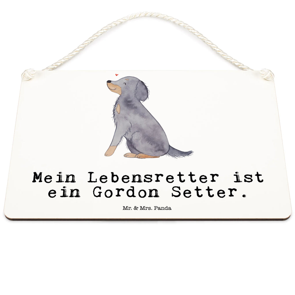 Deko Schild Gordon Setter Lebensretter Dekoschild, Deko Schild, Schild, Tür Schild, Türschild, Holzschild, Wandschild, Wanddeko, Hund, Hunderasse, Rassehund, Hundebesitzer, Geschenk, Tierfreund, Schenken, Welpe, Gordon Shetter, Jagdhund