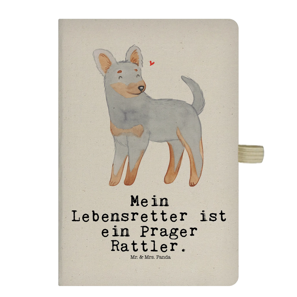 Baumwoll Notizbuch Prager Rattler Lebensretter Notizen, Eintragebuch, Tagebuch, Notizblock, Adressbuch, Journal, Kladde, Skizzenbuch, Notizheft, Schreibbuch, Schreibheft, Hund, Hunderasse, Rassehund, Hundebesitzer, Geschenk, Tierfreund, Schenken, Welpe, Pincher, Prager Rattler