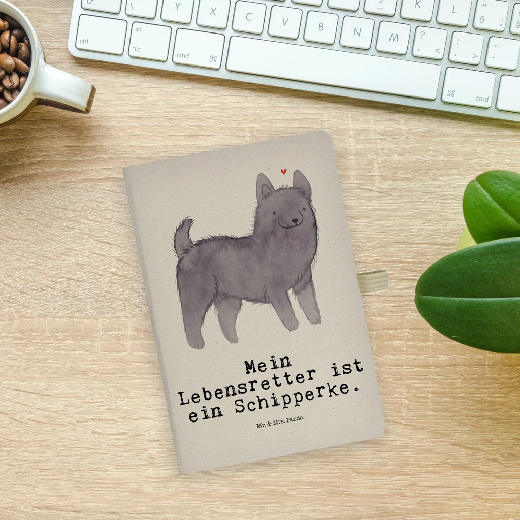 Baumwoll Notizbuch Schipperke Lebensretter Notizen, Eintragebuch, Tagebuch, Notizblock, Adressbuch, Journal, Kladde, Skizzenbuch, Notizheft, Schreibbuch, Schreibheft, Hund, Hunderasse, Rassehund, Hundebesitzer, Geschenk, Tierfreund, Schenken, Welpe, Schipperke, belgische Hunderasse