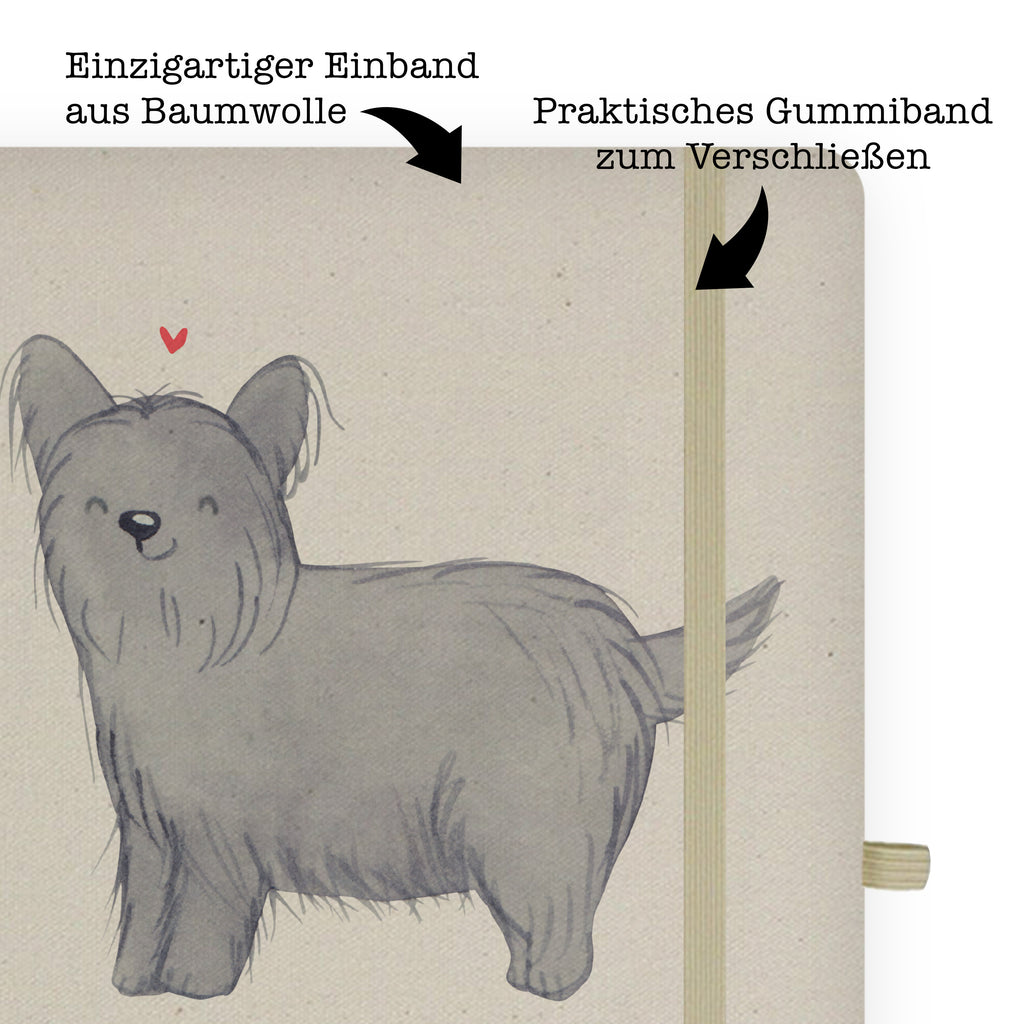 Baumwoll Notizbuch Skye Terrier Lebensretter Notizen, Eintragebuch, Tagebuch, Notizblock, Adressbuch, Journal, Kladde, Skizzenbuch, Notizheft, Schreibbuch, Schreibheft, Hund, Hunderasse, Rassehund, Hundebesitzer, Geschenk, Tierfreund, Schenken, Welpe, Skye Terrier, Terrier