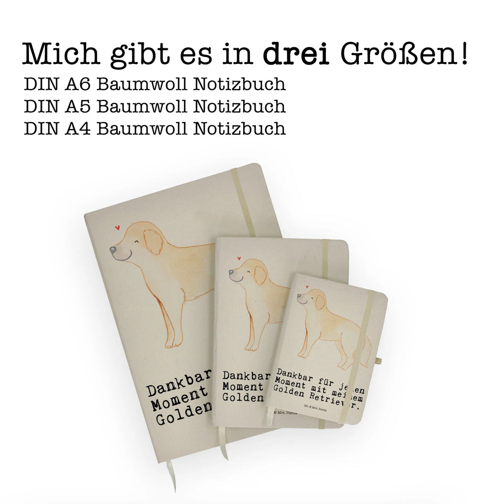 Baumwoll Notizbuch Golden Retriever Moment Notizen, Eintragebuch, Tagebuch, Notizblock, Adressbuch, Journal, Kladde, Skizzenbuch, Notizheft, Schreibbuch, Schreibheft, Hund, Hunderasse, Rassehund, Hundebesitzer, Geschenk, Tierfreund, Schenken, Welpe, Golden Retriever, Goldie Hund