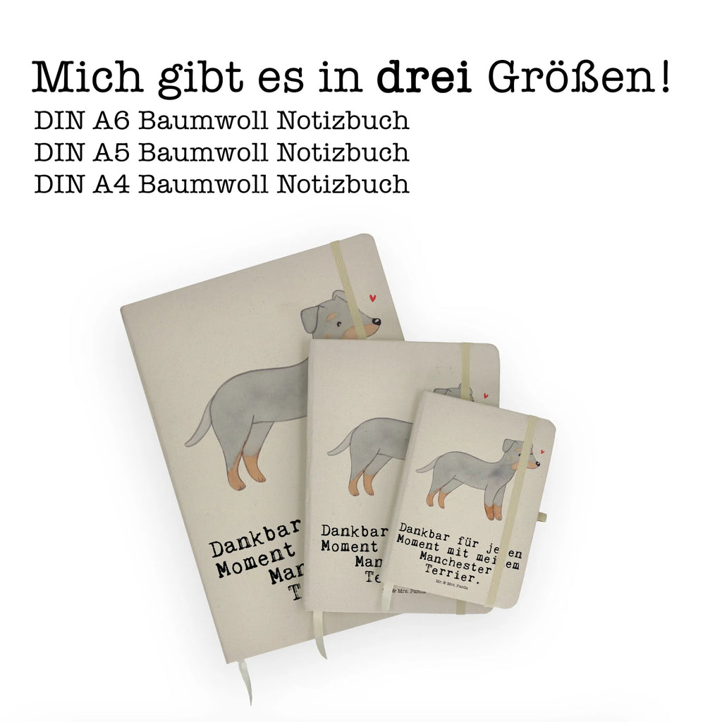 Baumwoll Notizbuch Manchester Terrier Moment Notizen, Eintragebuch, Tagebuch, Notizblock, Adressbuch, Journal, Kladde, Skizzenbuch, Notizheft, Schreibbuch, Schreibheft, Hund, Hunderasse, Rassehund, Hundebesitzer, Geschenk, Tierfreund, Schenken, Welpe, Manchester Terrier