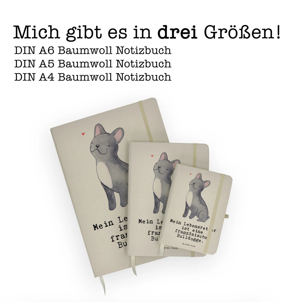 Baumwoll Notizbuch Französische Bulldogge Lebensretter Notizen, Eintragebuch, Tagebuch, Notizblock, Adressbuch, Journal, Kladde, Skizzenbuch, Notizheft, Schreibbuch, Schreibheft, Hund, Hunderasse, Rassehund, Hundebesitzer, Geschenk, Tierfreund, Schenken, Welpe, Französische Bulldogge