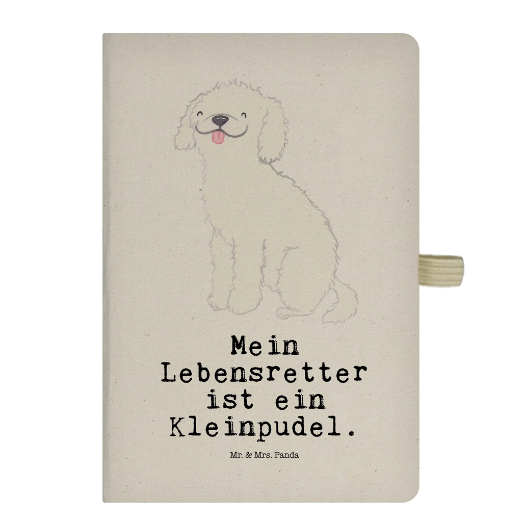 Baumwoll Notizbuch Kleinpudel Lebensretter Notizen, Eintragebuch, Tagebuch, Notizblock, Adressbuch, Journal, Kladde, Skizzenbuch, Notizheft, Schreibbuch, Schreibheft, Hund, Hunderasse, Rassehund, Hundebesitzer, Geschenk, Tierfreund, Schenken, Welpe, Pudel, Kleinpudel