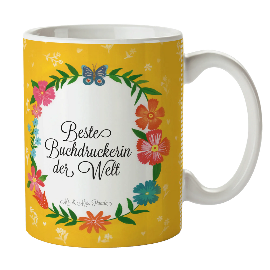 Tasse Design Frame Happy Girls Buchdruckerin Tasse, Kaffeetasse, Teetasse, Becher, Kaffeebecher, Teebecher, Keramiktasse, Porzellantasse, Büro Tasse, Geschenk Tasse, Tasse Sprüche, Tasse Motive, Kaffeetassen, Tasse bedrucken, Designer Tasse, Cappuccino Tassen, Schöne Teetassen, Geschenk