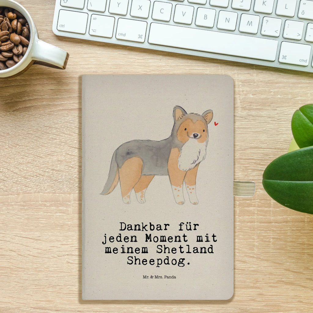 Baumwoll Notizbuch Shetland Sheepdog Moment Notizen, Eintragebuch, Tagebuch, Notizblock, Adressbuch, Journal, Kladde, Skizzenbuch, Notizheft, Schreibbuch, Schreibheft, Hund, Hunderasse, Rassehund, Hundebesitzer, Geschenk, Tierfreund, Schenken, Welpe, Shetland Sheepdog, Sheltie