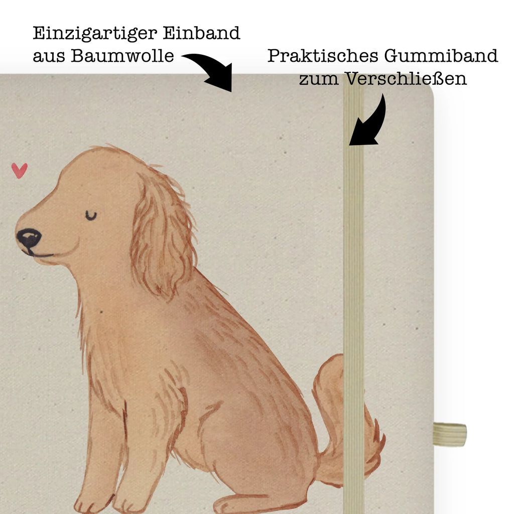 Baumwoll Notizbuch Cocker Spaniel Moment Notizen, Eintragebuch, Tagebuch, Notizblock, Adressbuch, Journal, Kladde, Skizzenbuch, Notizheft, Schreibbuch, Schreibheft, Hund, Hunderasse, Rassehund, Hundebesitzer, Geschenk, Tierfreund, Schenken, Welpe, Englische Cockerspaniel, Cocker Spaniel