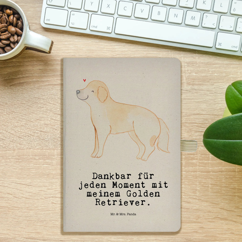 Baumwoll Notizbuch Golden Retriever Moment Notizen, Eintragebuch, Tagebuch, Notizblock, Adressbuch, Journal, Kladde, Skizzenbuch, Notizheft, Schreibbuch, Schreibheft, Hund, Hunderasse, Rassehund, Hundebesitzer, Geschenk, Tierfreund, Schenken, Welpe, Golden Retriever, Goldie Hund