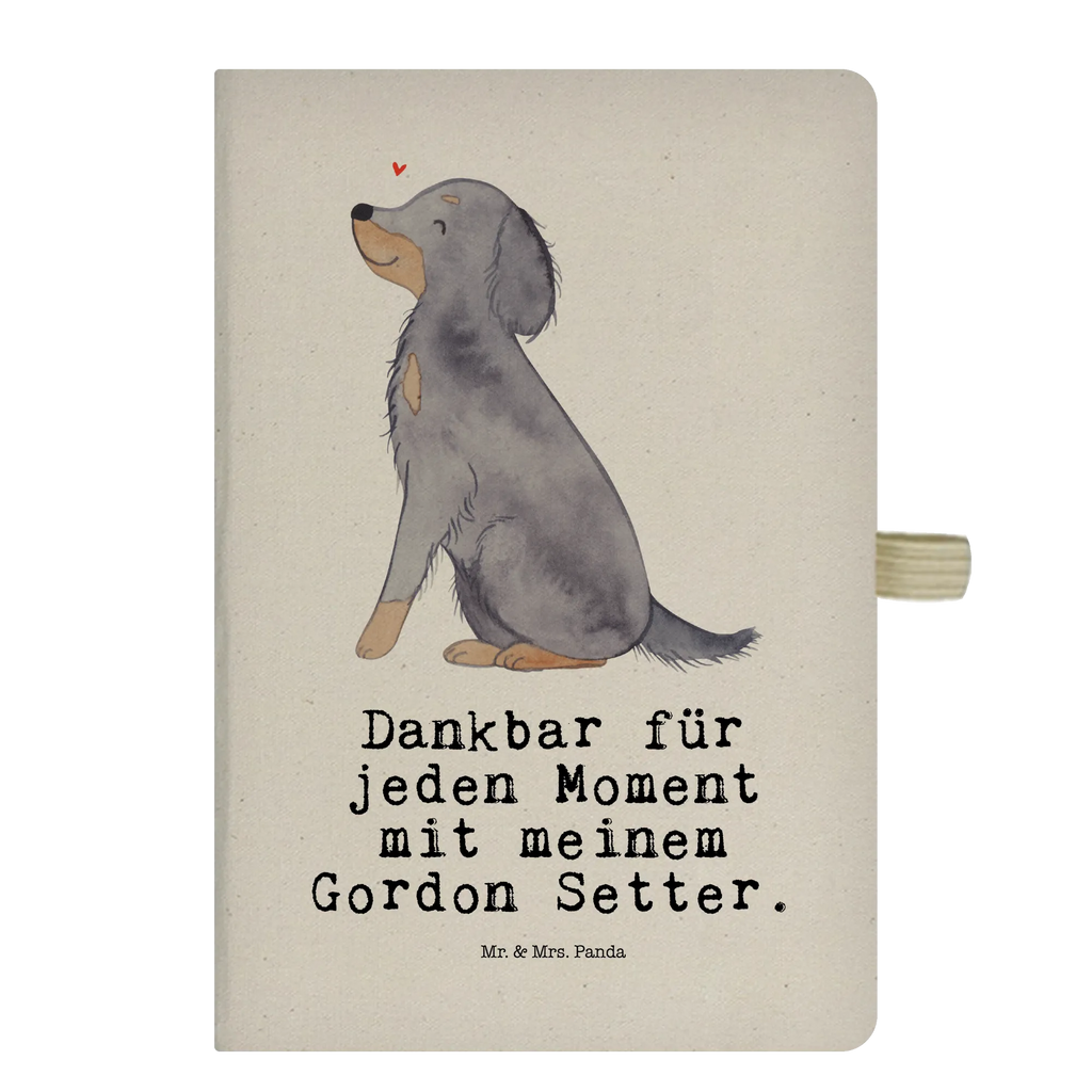 Baumwoll Notizbuch Gordon Setter Moment Notizen, Eintragebuch, Tagebuch, Notizblock, Adressbuch, Journal, Kladde, Skizzenbuch, Notizheft, Schreibbuch, Schreibheft, Hund, Hunderasse, Rassehund, Hundebesitzer, Geschenk, Tierfreund, Schenken, Welpe, Gordon Shetter, Jagdhund